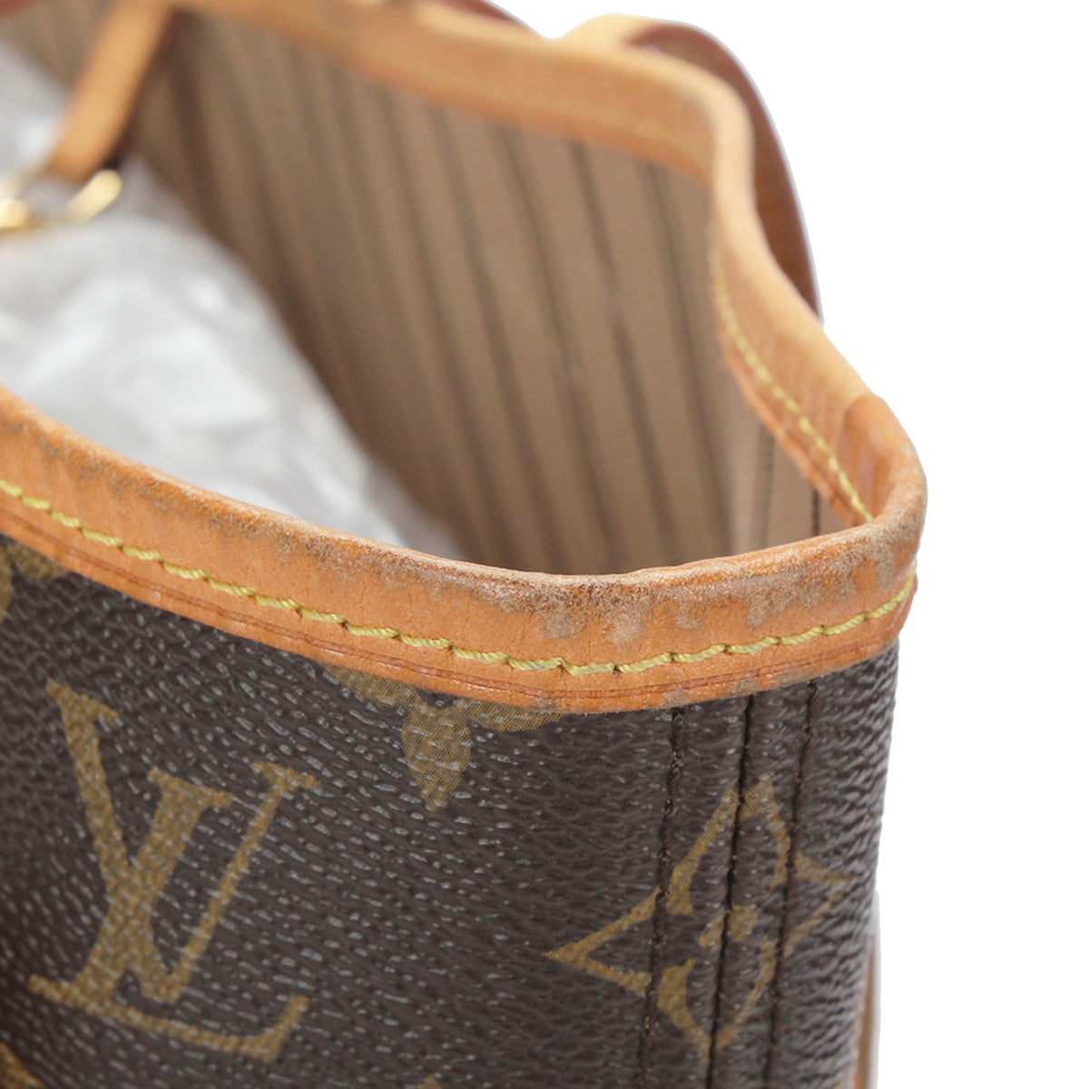 Louis-Vuitton Monogram Neverfull MM Brown
