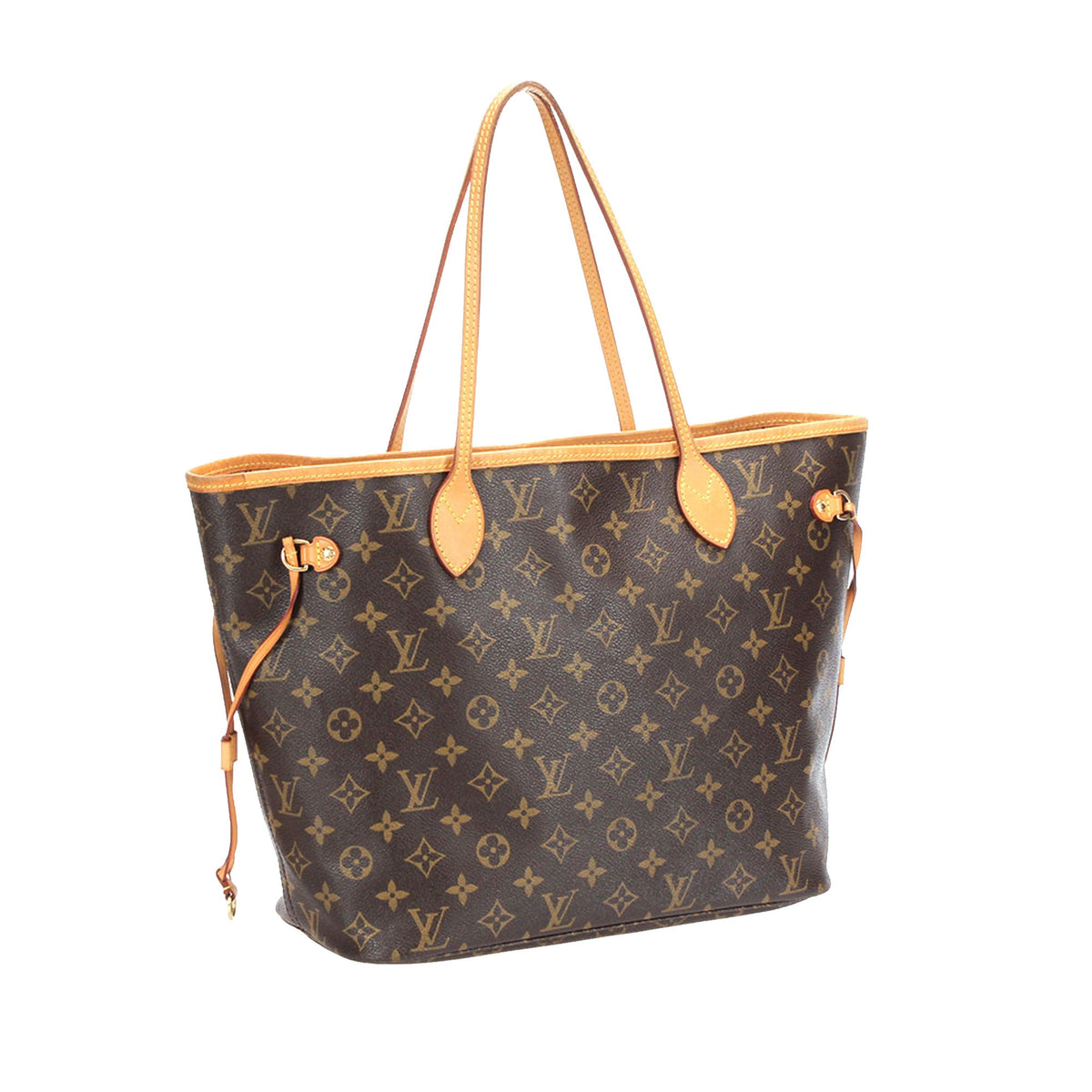 Louis-Vuitton Monogram Neverfull MM Brown