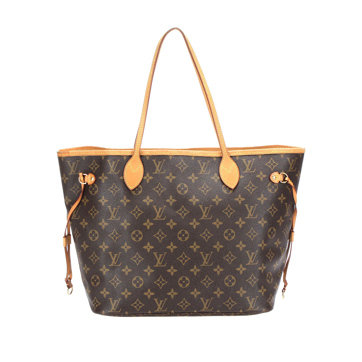 Louis-Vuitton Monogram Neverfull MM Brown