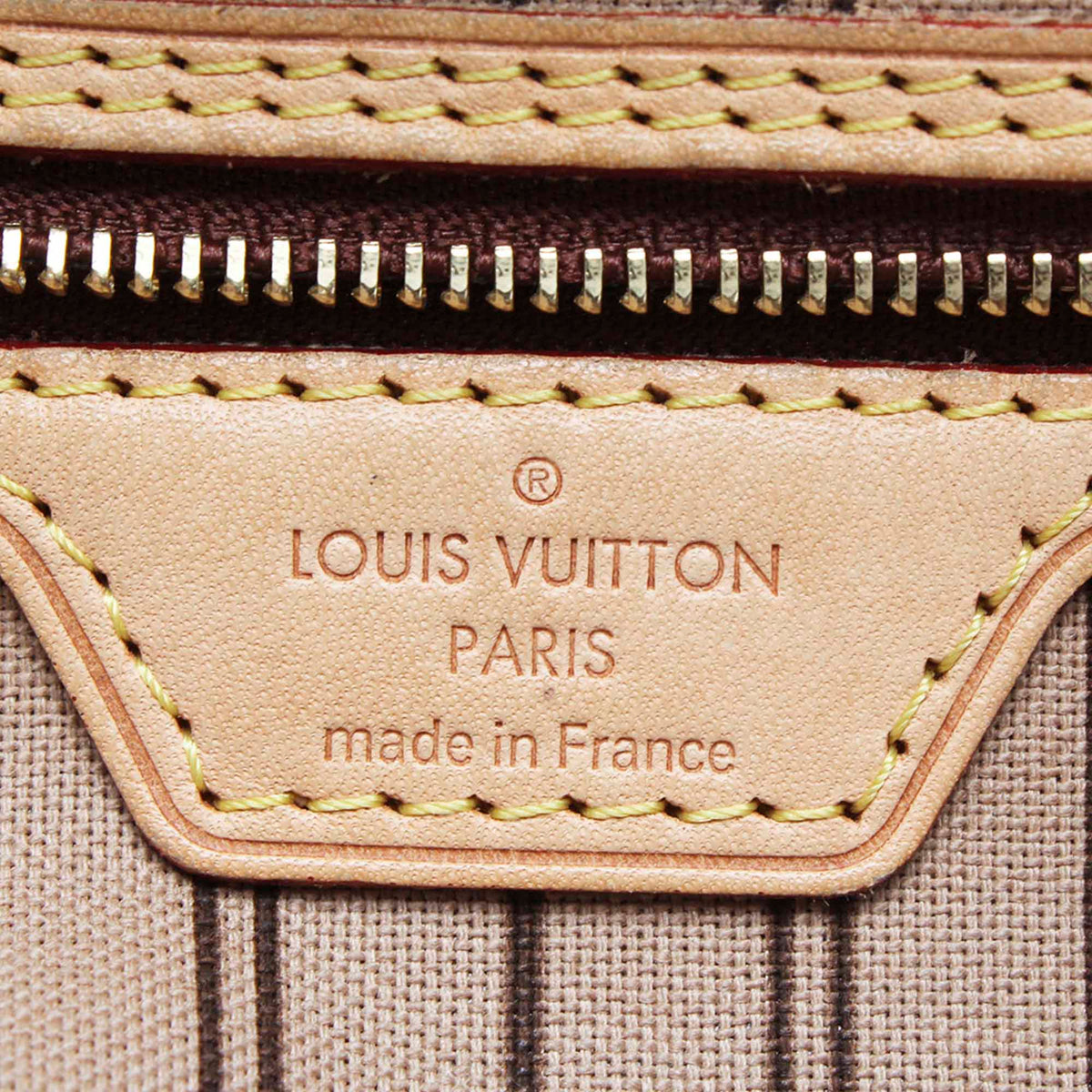 Louis-Vuitton Monogram Neverfull MM Brown