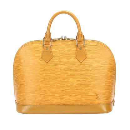 Louis-Vuitton Epi Alma PM Yellow