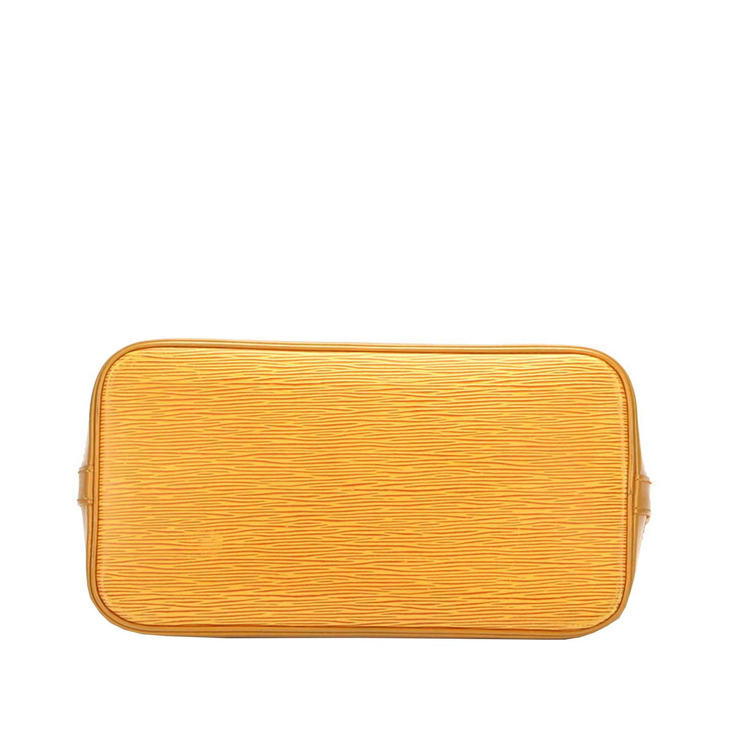 Louis-Vuitton Epi Alma PM Yellow