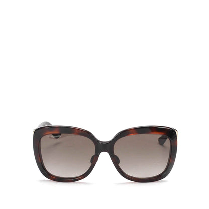Square Tinted Sunglasses Brown