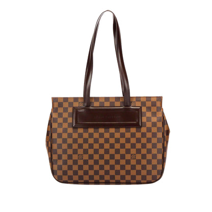 Louis-Vuitton Damier Ebene Parioli PM Brown