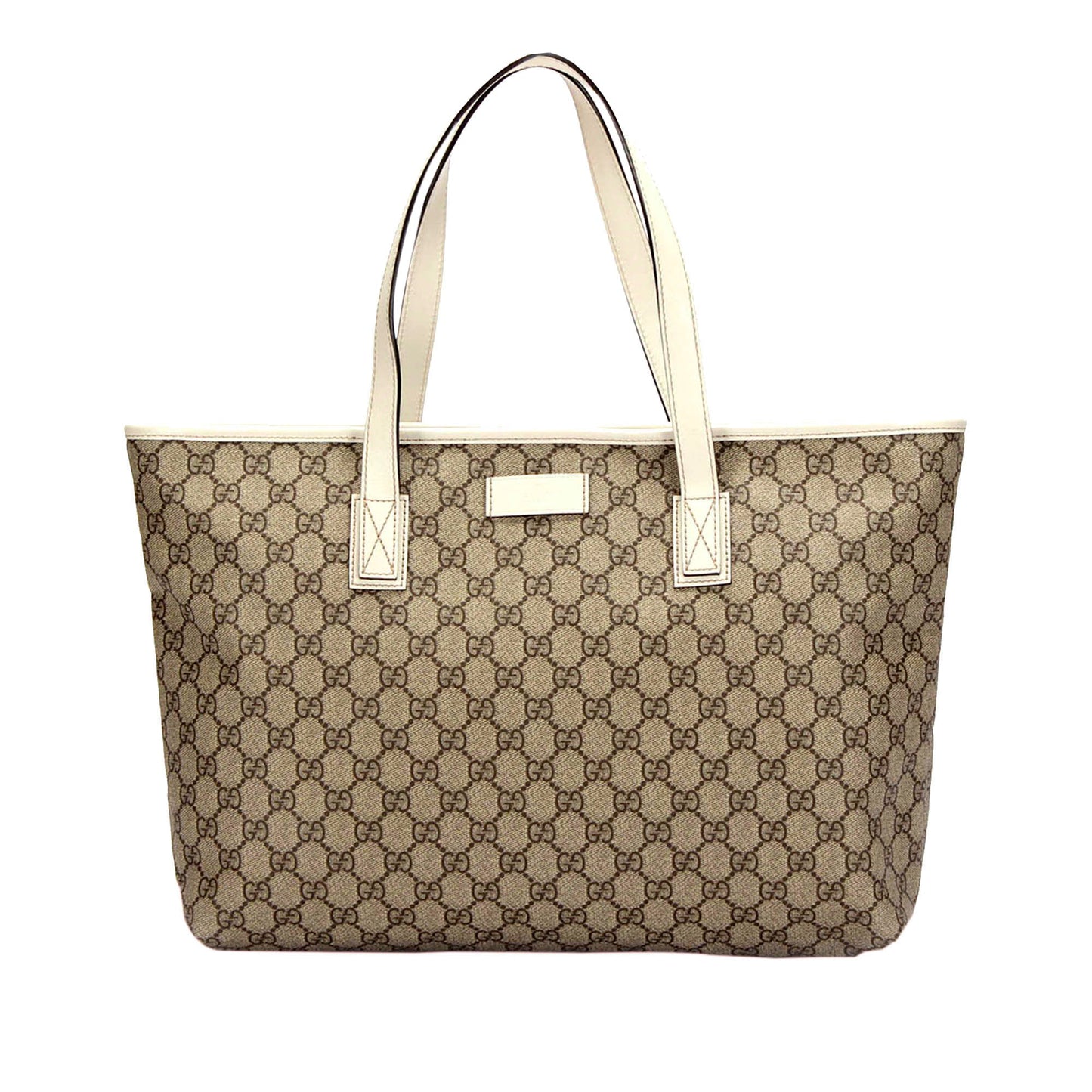 Gucci Gucci GG Supreme Tote Bag Brown