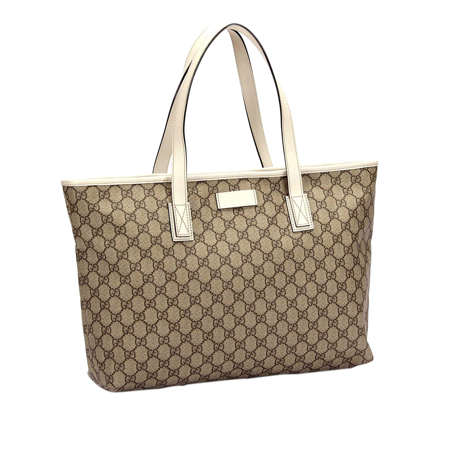 Gucci Gucci GG Supreme Tote Bag Brown