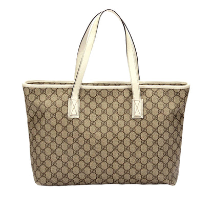 Gucci Gucci GG Supreme Tote Bag Brown