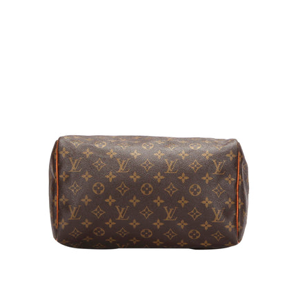 Louis-Vuitton Louis Vuitton Monogram Speedy 30 Brown