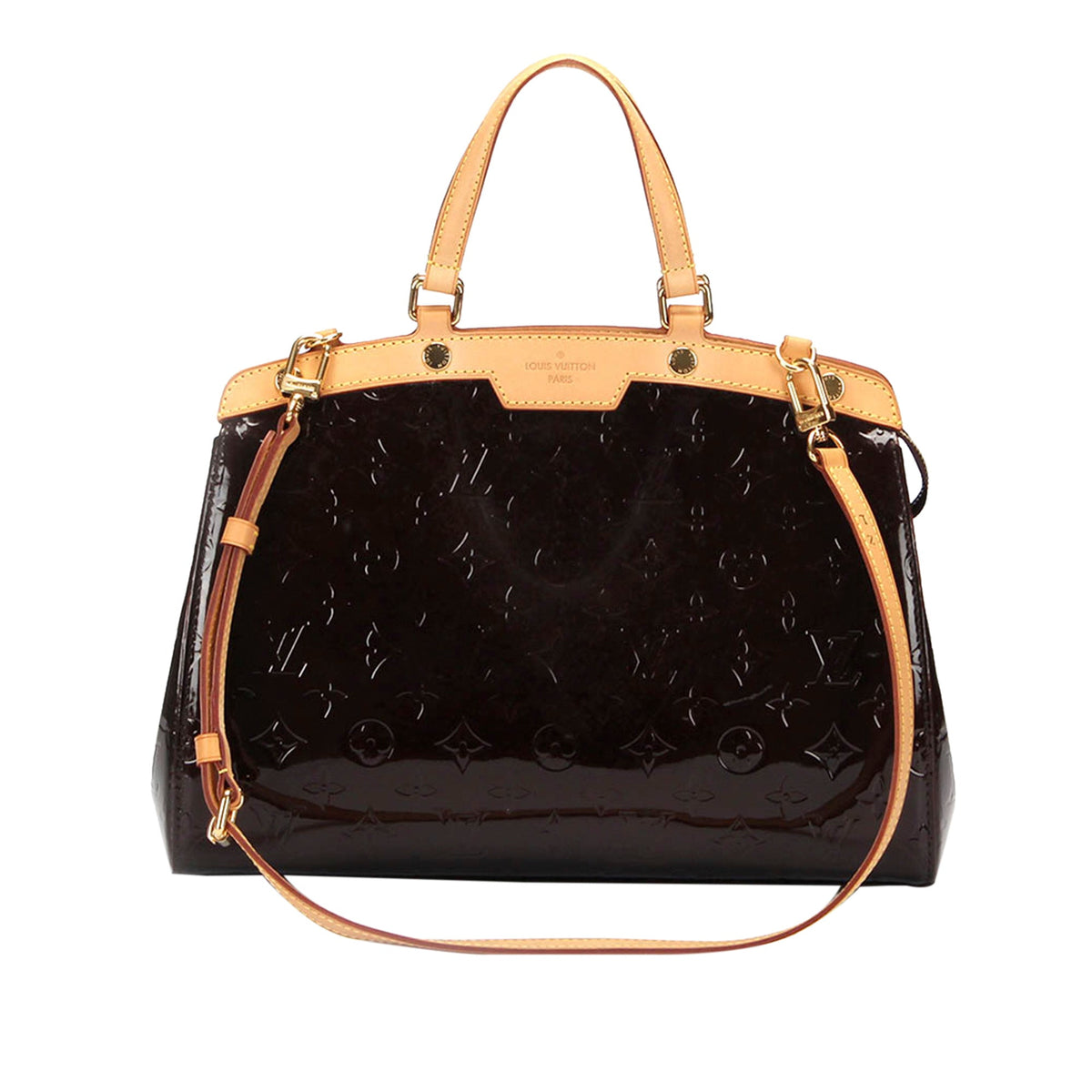 Louis-Vuitton Louis Vuitton Vernis Brea MM Purple