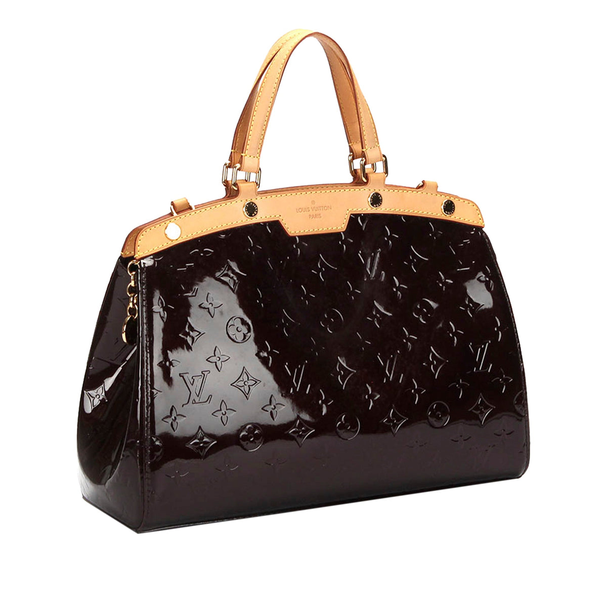 Louis-Vuitton Louis Vuitton Vernis Brea MM Purple
