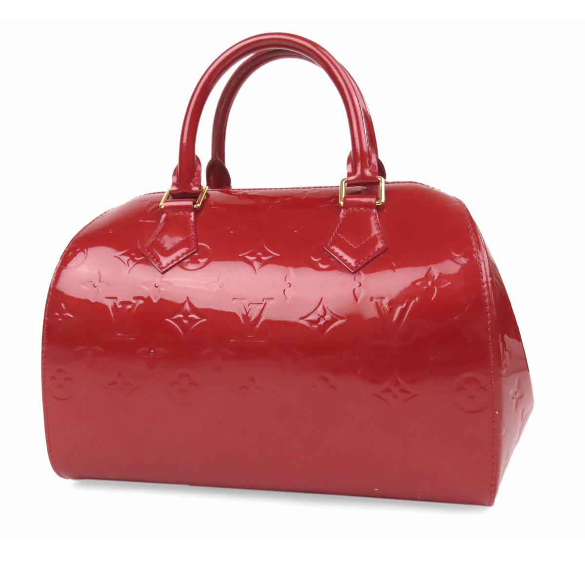 Louis-Vuitton Vernis Montana Red