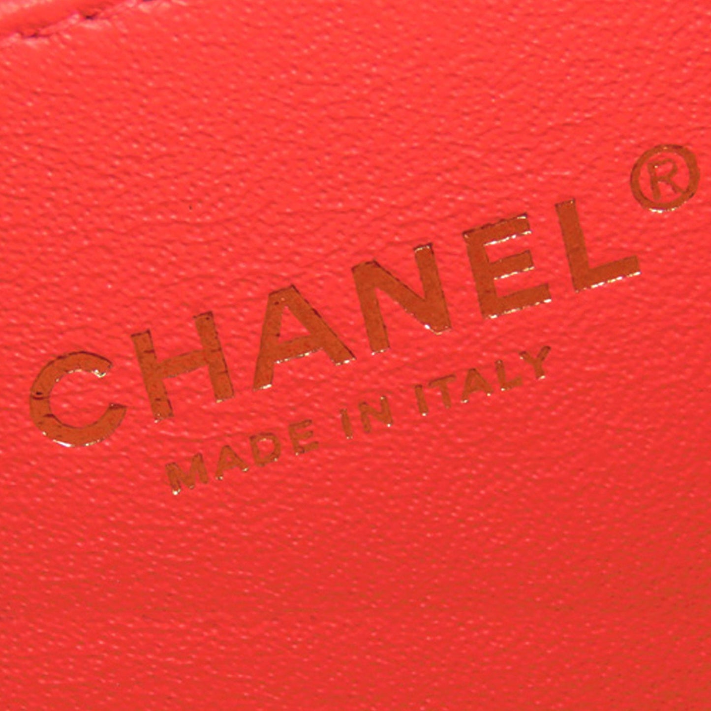 Vanity Case Red Caviar Leather CC Filigree
