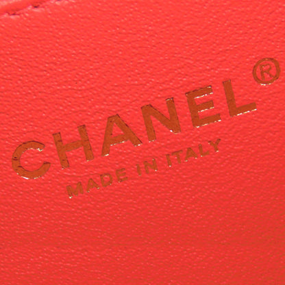 Vanity Case Red Caviar Leather CC Filigree