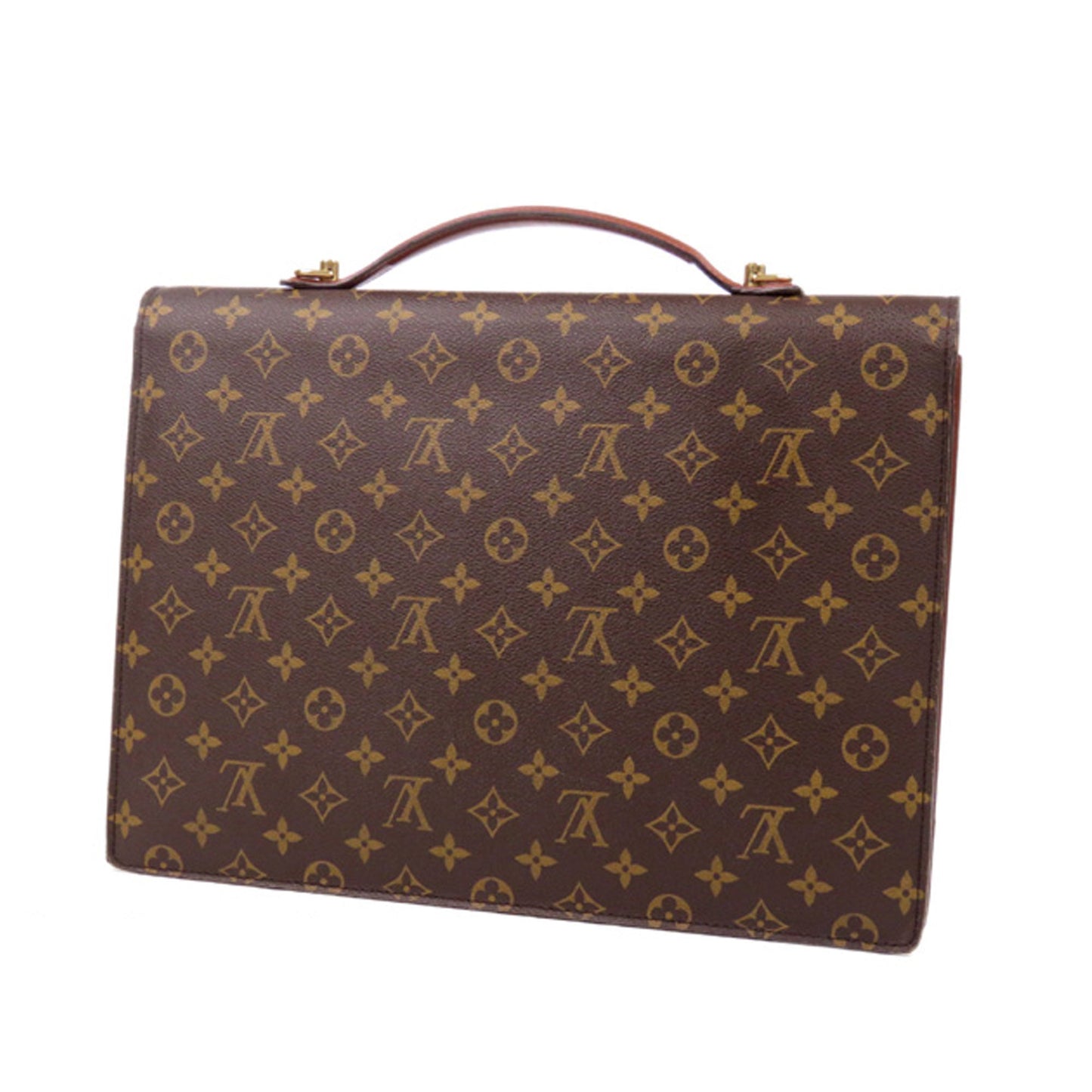 Louis-Vuitton Monogram Porte Documents Bandouliere