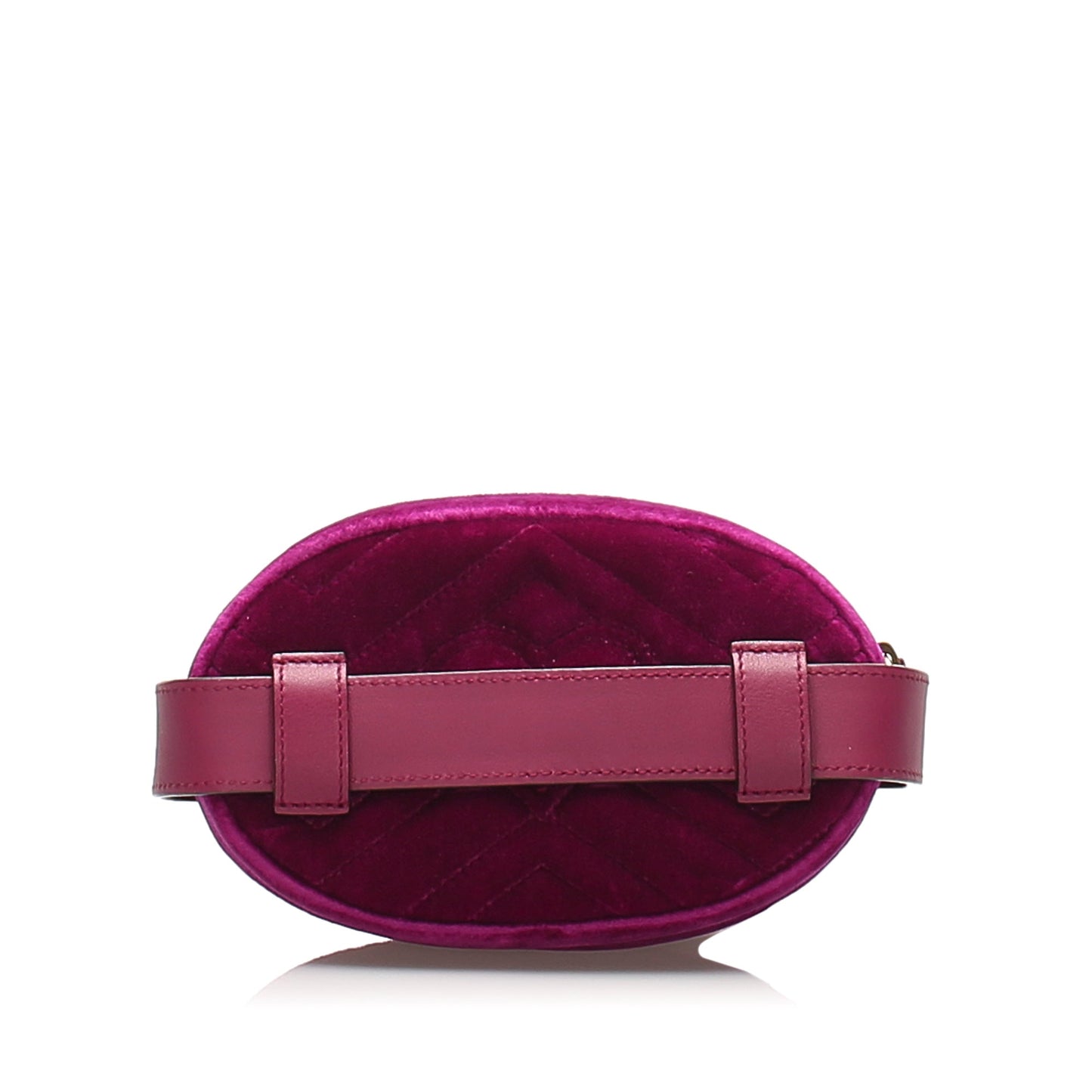 Gucci GG Marmont Belt Bag Purple GHW
