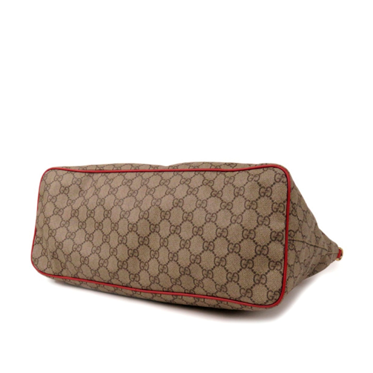 Gucci GG Supreme Courrier Soft Satchel Brown