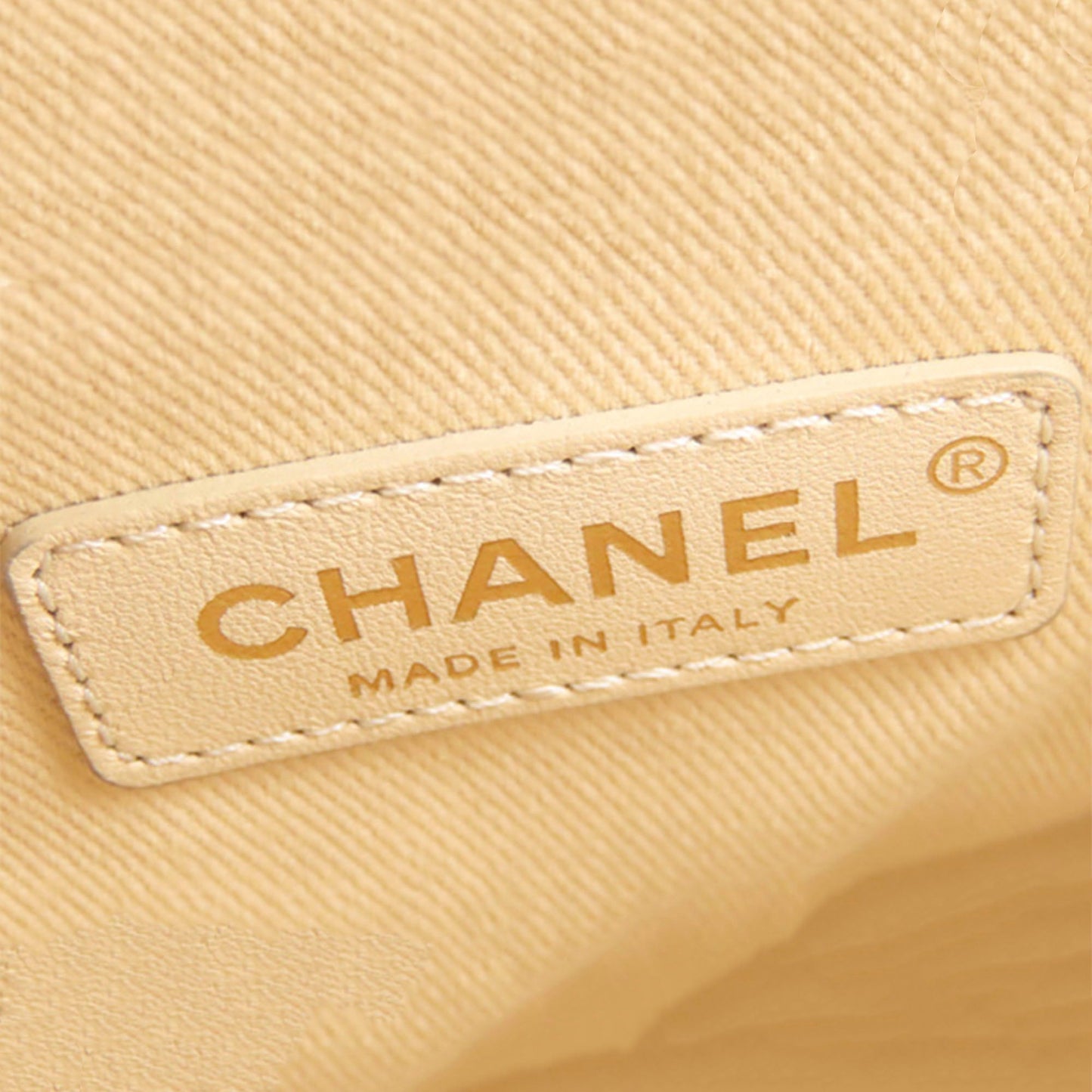 CC Timeless Caviar Leather Satchel in White with SHW