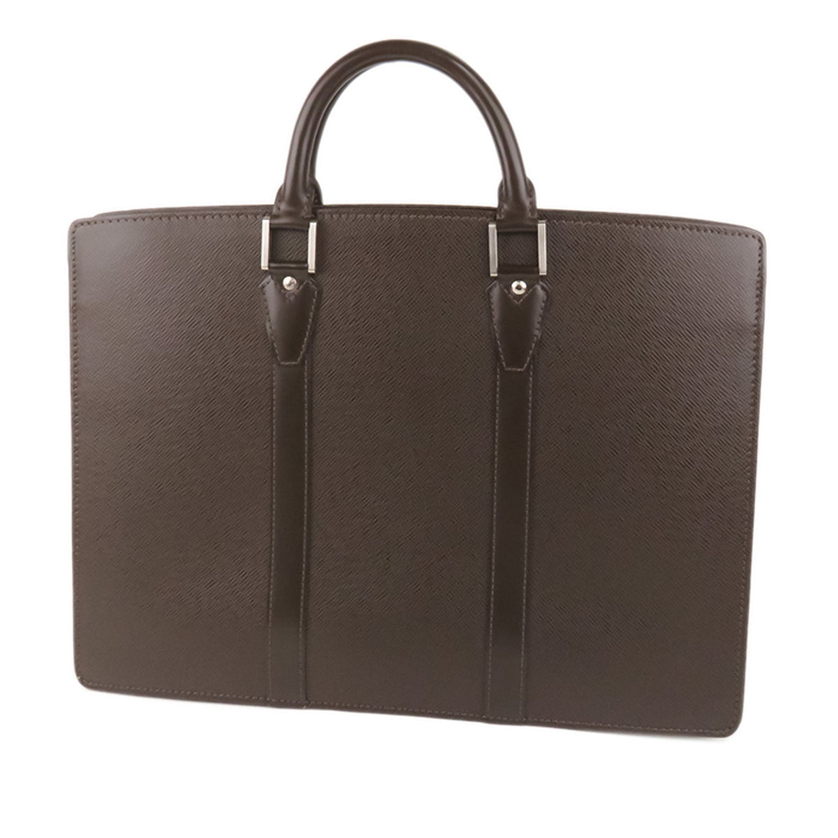 Louis-Vuitton Taiga Lozan Briefcase Brown