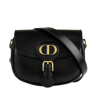 Dior Bobby Leather Crossbody Bag Black