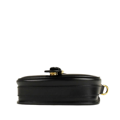 Dior Bobby Leather Crossbody Bag Black