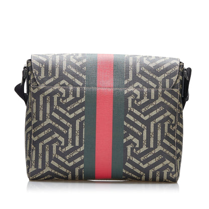 Gucci GG Supreme Caleido Web Crossbody Bag