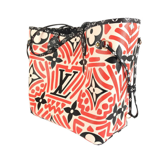 LOUIS VUITTON Monogram Giant Crafty Neverfull MM Tote Bag