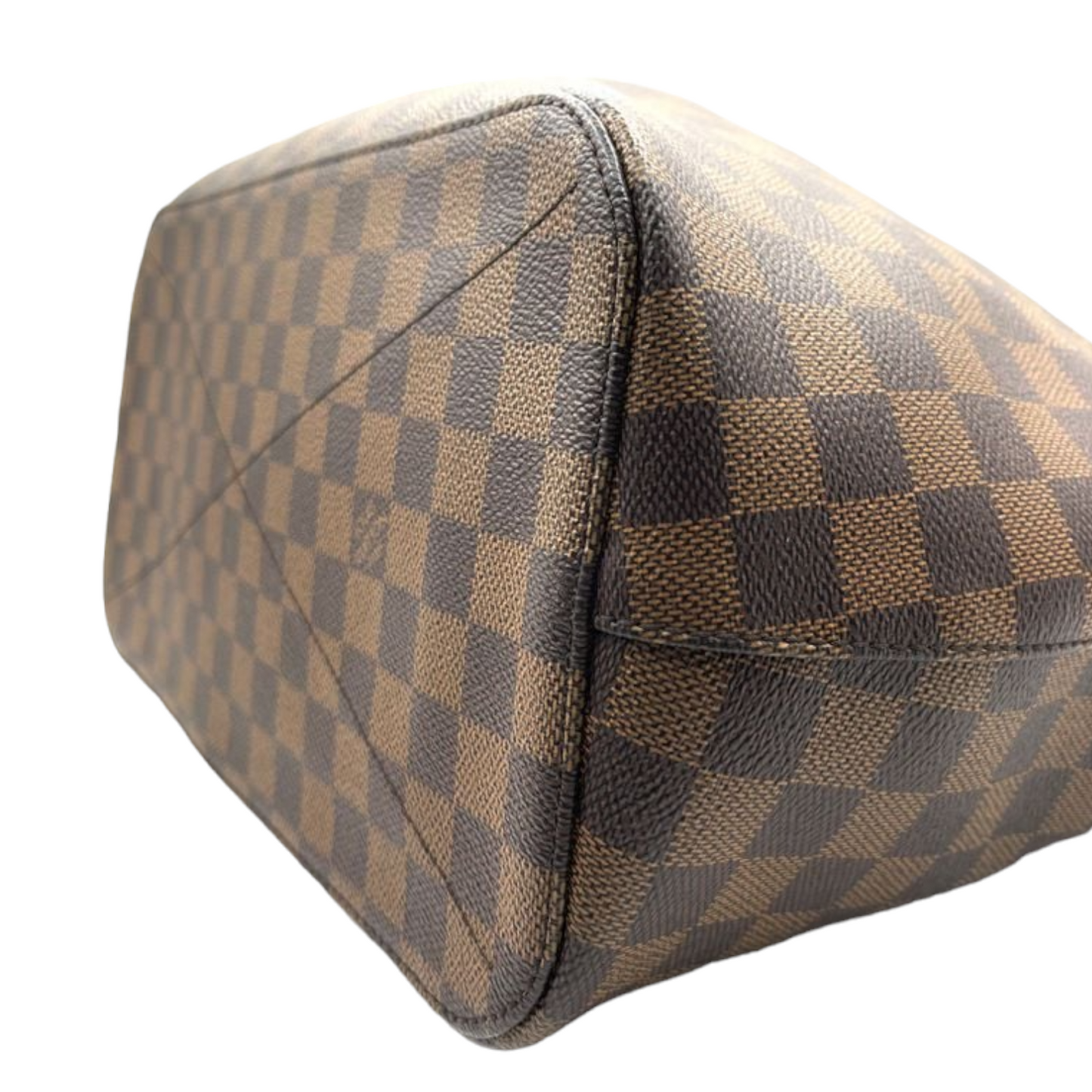 Louis-Vuitton Damier Ebene Siena MM PVC leather Brown 2WAY GHW