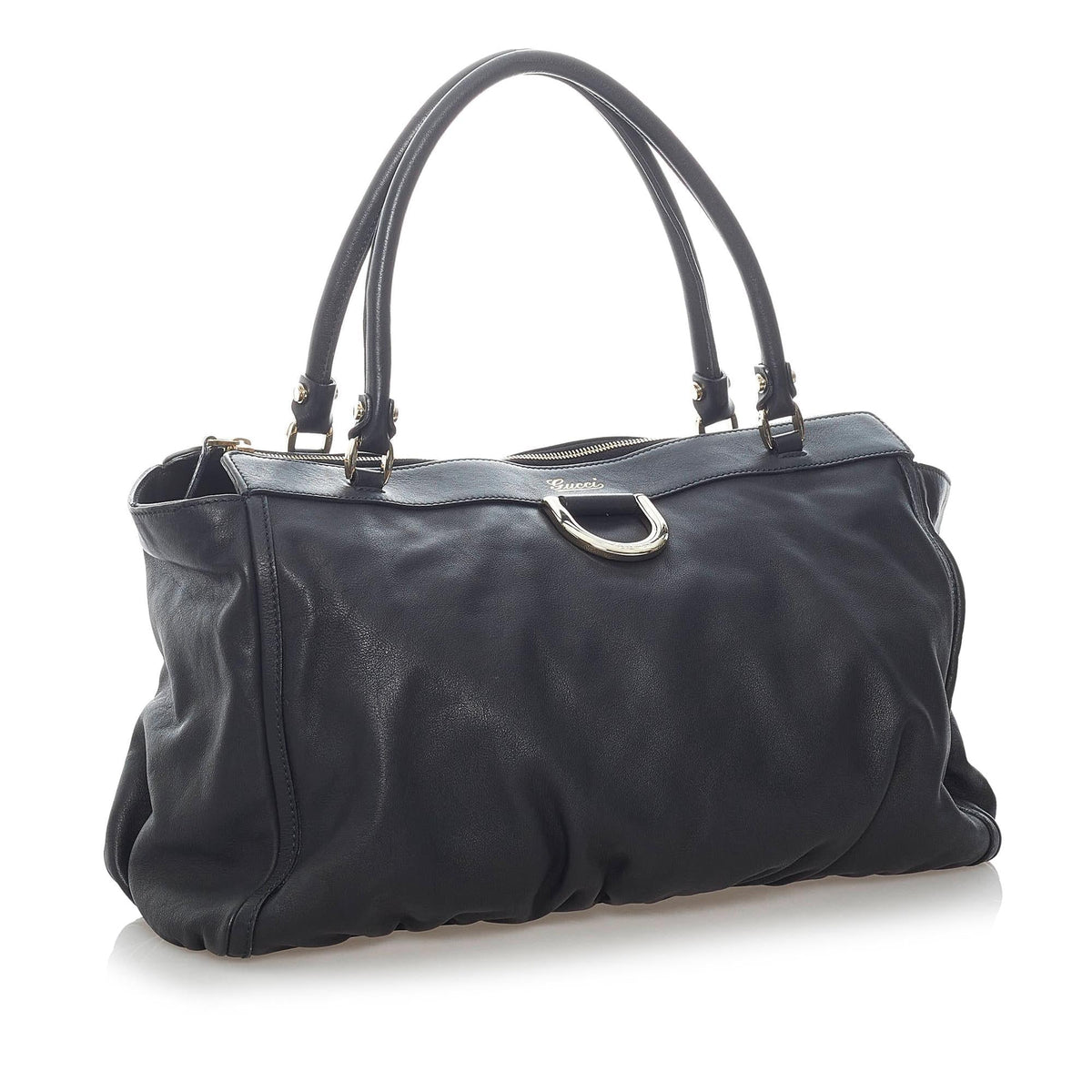 Gucci Abbey D-ring Leather Tote Bag (SHG-e7OqBm)
