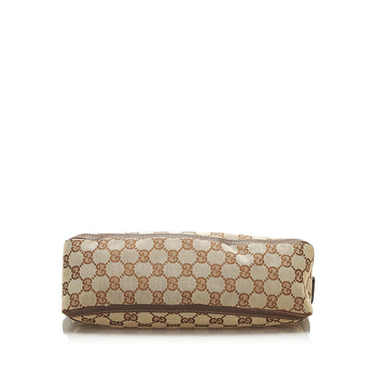 Gucci Abbey GG Canvas Baguette