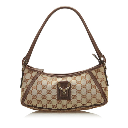 Gucci Abbey GG Canvas Baguette