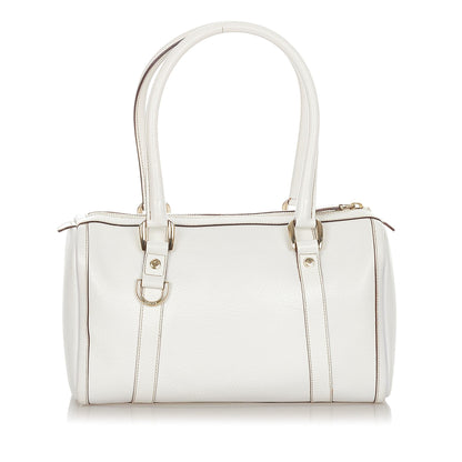 Gucci Abbey Leather Boston Bag