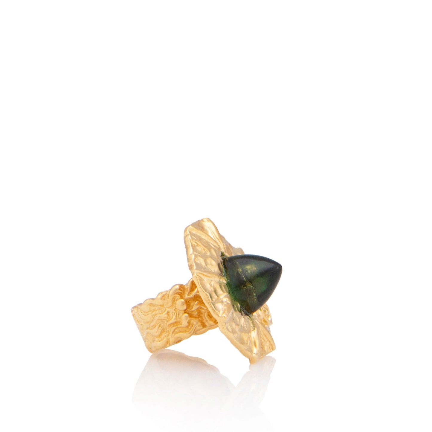 Gucci Autre Marque Stone Flower Ring - Size 6 1/2