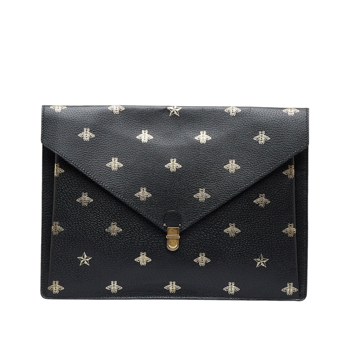 Gucci Bee Star Envelope Portfolio (SHG-QDLUYm)