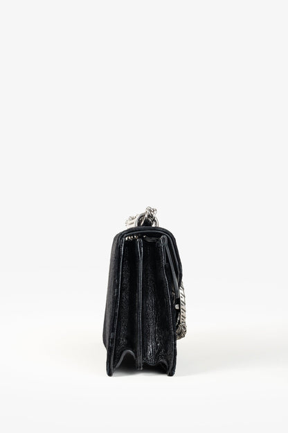 Gucci Velvet GG Monogram Dionysus Shoulder Bag