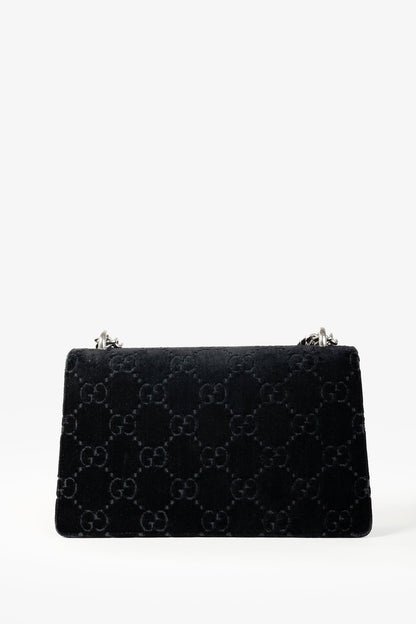 Gucci Velvet GG Monogram Dionysus Shoulder Bag
