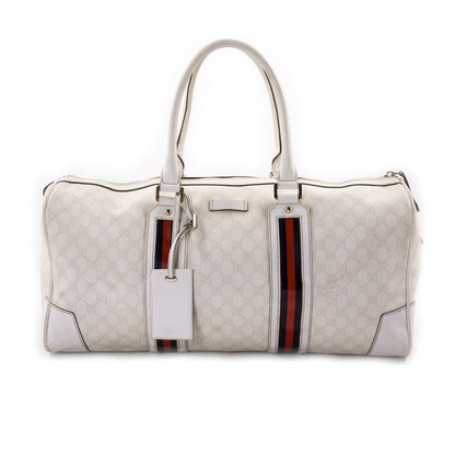 Gucci GG Large Web Duffle Bag