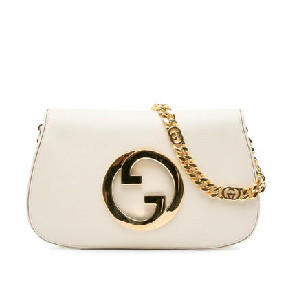 Gucci Calfskin Blondie Chain Satchel