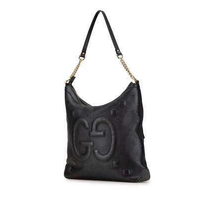 Gucci Calfskin GG Apollo Shoulder Bag