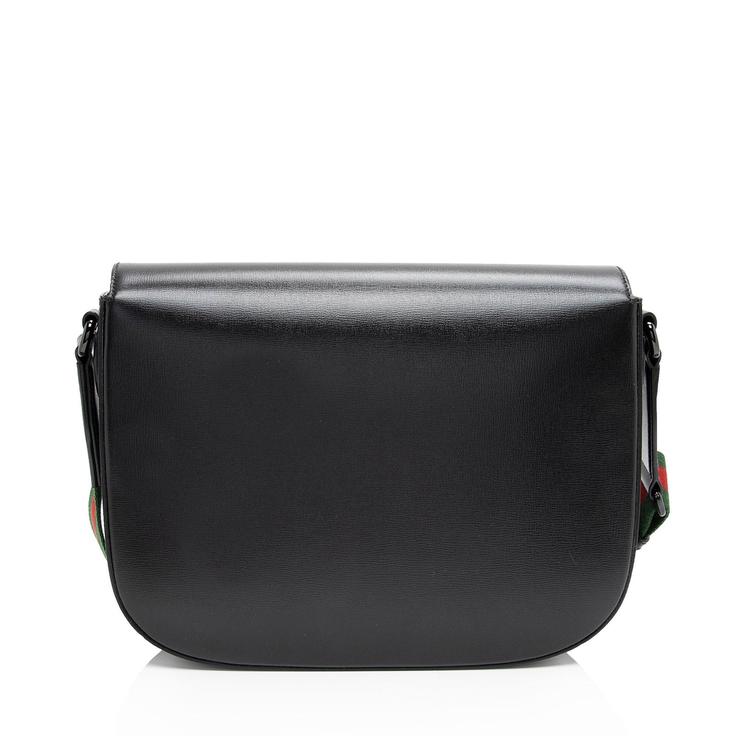 Gucci Calfskin Web Horsebit 1955 Shoulder Bag (SHF-SQoWjr)