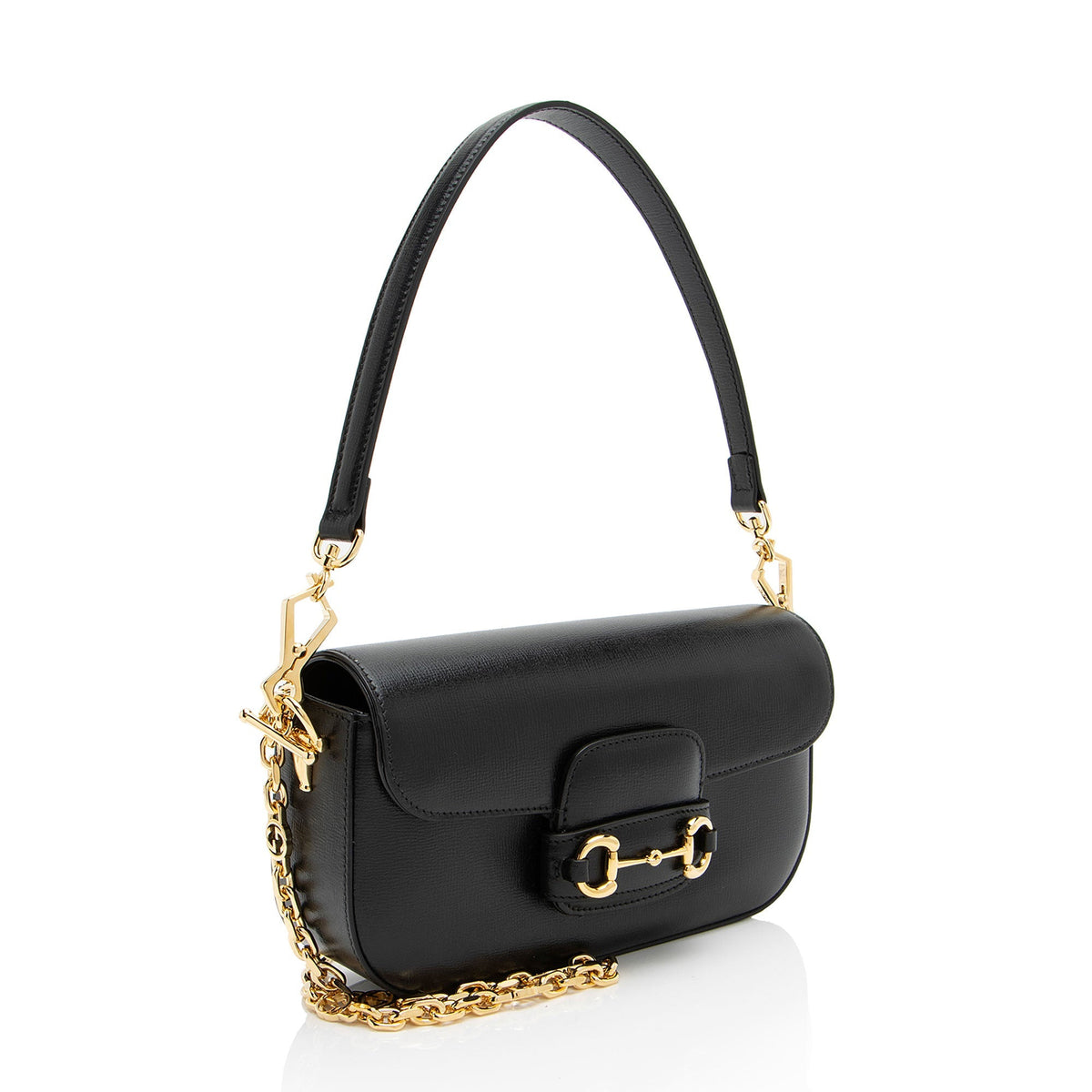 Gucci Calfskin Horsebit 1955 Small Shoulder Bag