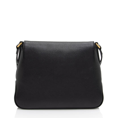 Gucci Calfskin New Sakai Lux Dahlia Small Shoulder Bag (SHF-Cq19DH)