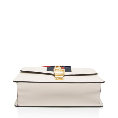 Gucci Calfskin Sylvie Small Shoulder Bag (SHF-zJc6rU)