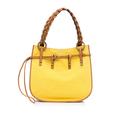 Gucci Canvas Shoulder Bag (SHG-KvPfvV)