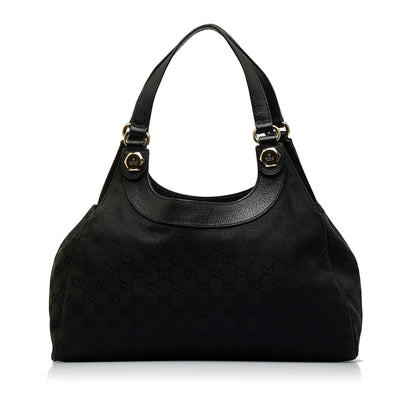 Gucci Charmy GG Canvas Shoulder Bag (SHG-26kHzx)