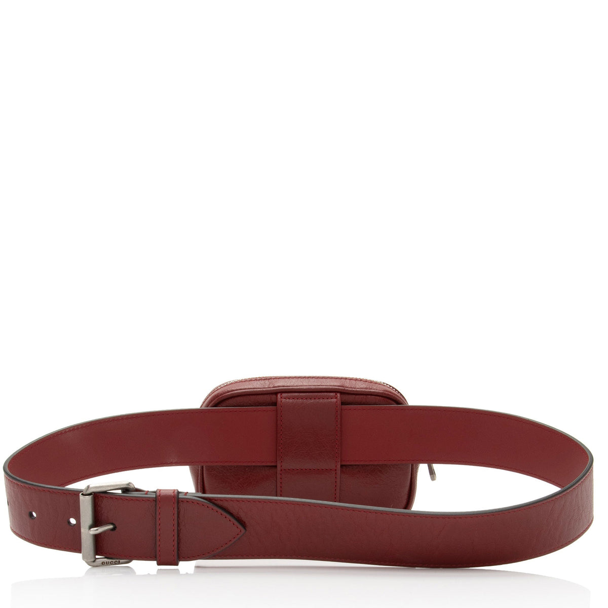 Gucci Cracked Calfskin Morpheus Belt Bag - 32 / 80 (SHF-3xcbi7)