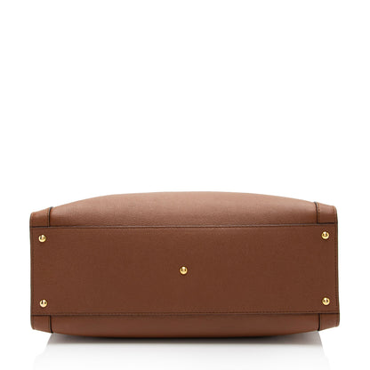 Gucci Cuir Leather Diana Medium Tote (SHF-VwOAIt)