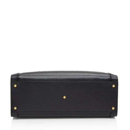 Gucci Cuir Leather Diana Medium Tote (SHF-1Bld5g)