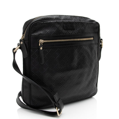 Gucci Diamante Leather Medium Messenger (SHF-2za6Yp)
