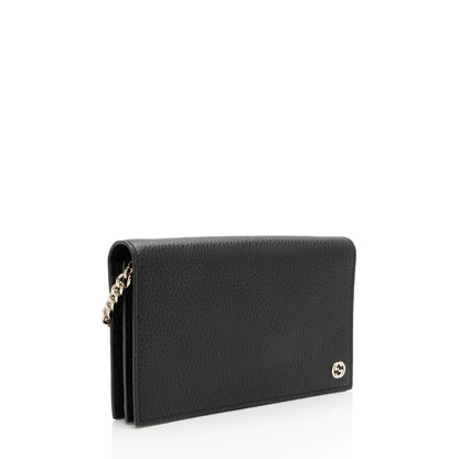 Gucci Dollar Calfskin Betty Medium Chain Wallet (SHF-2pD5un)