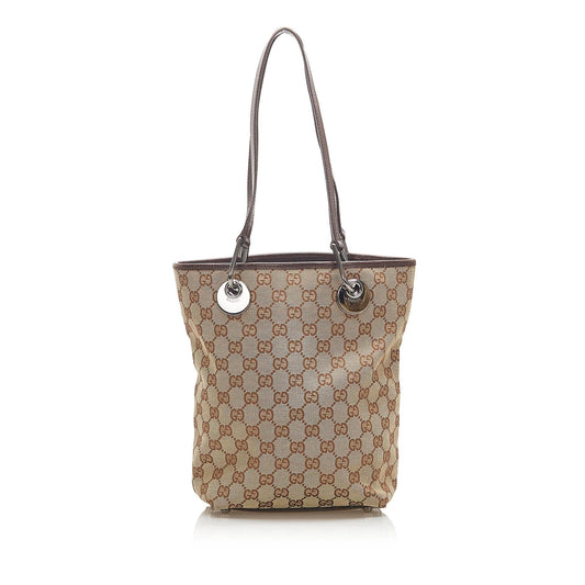 Gucci Eclipse GG Canvas Tote Bag (SHG-15872)